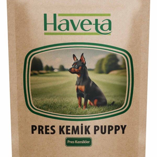 Pres Kemik Puppy Naturel 8 Adet